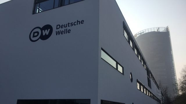 TV-Moderationstraining in der Deutschen Welle Bonn