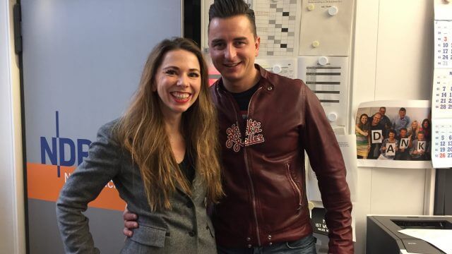 Andreas Gabalier schaut im NDR-Studio vorbei