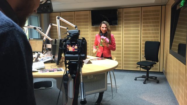 Heidi Klum als Rose bei mir im NDR-Ratgeber